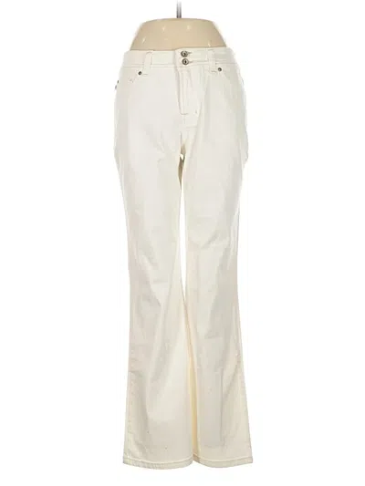 Pre-owned Bandolino Jeans In White