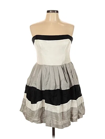 Pre-owned Bebe Cocktail Dress In Gray