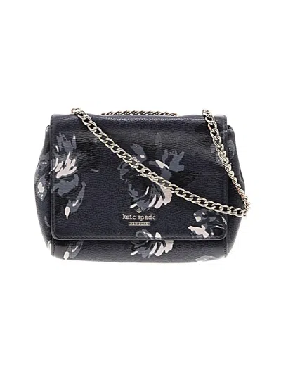 Pre-owned Kate Spade New York Leather Shoulder Bag In Blue