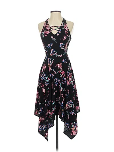 Pre-owned Candies Candie's Cocktail Dress In Black