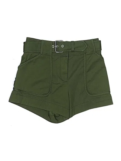 Pre-owned Derek Lam 10 Crosby Khaki Shorts In Green