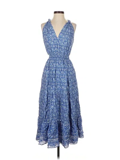 Pre-owned Shoshanna Casual Dress In Blue