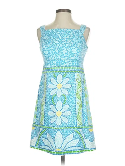 Pre-owned Lilly Pulitzer Casual Dress In Blue