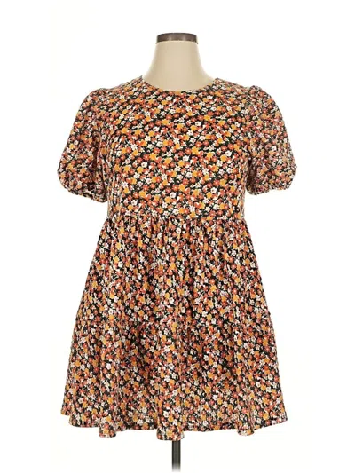 Pre-owned Asos Design Casual Dress In Orange