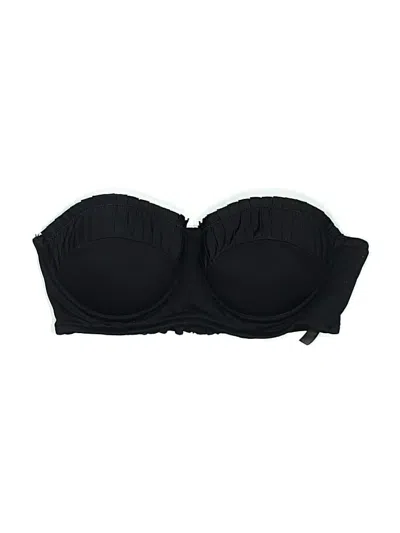 Pre-owned Seafolly Swimsuit Top Black Swimwear