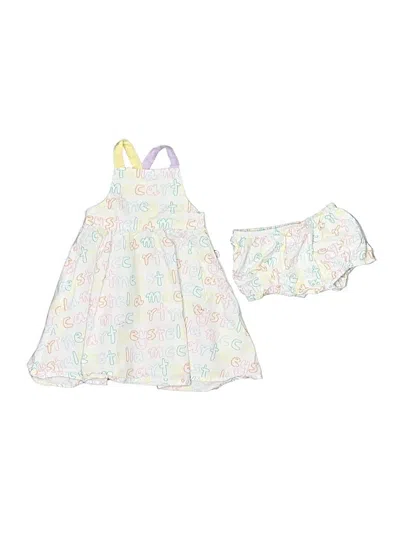 Pre-owned Stella Mccartney Kids'  Dress In White