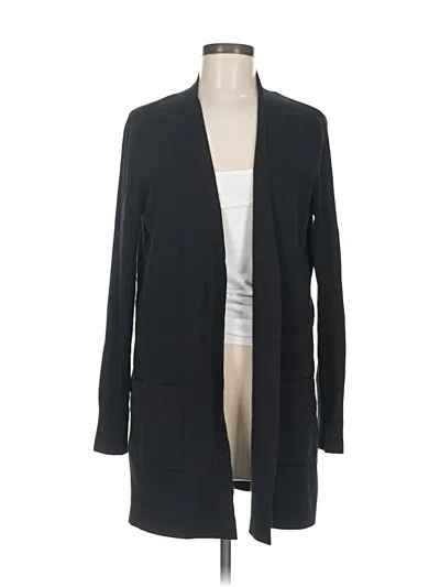 Pre-owned Hobbs London Cardigan Sweater In Black