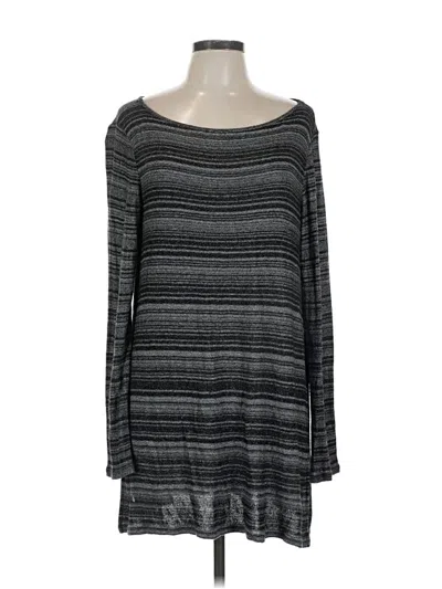 Pre-owned Jjill Pullover Sweater In Gray