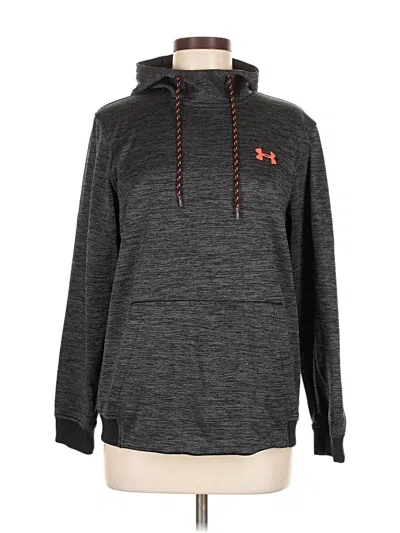 Pre-owned Under Armour Pullover Hoodie In Gray