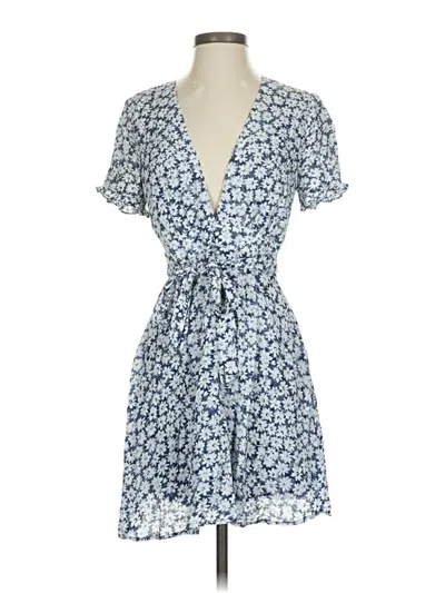 Pre-owned Lulus Casual Dress In Blue