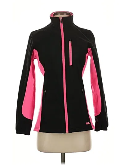 Pre-owned Fila Track Jacket In Pink