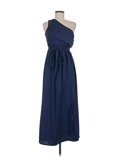 Pre-owned Asos Design Casual Dress In Blue