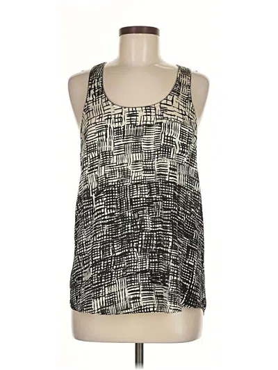 Pre-owned Aqua Sleeveless Blouse In Black