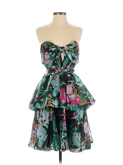 Pre-owned Milly Cocktail Dress In Blue