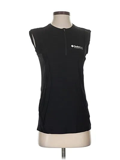 Pre-owned Athleta Sleeveless T-shirt In Black
