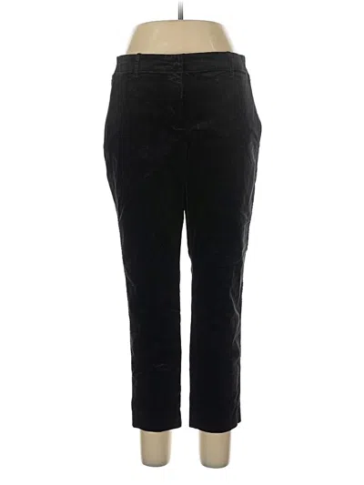 Pre-owned Jjill Casual Pants In Black