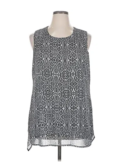 Pre-owned Fever Sleeveless Blouse In Silver