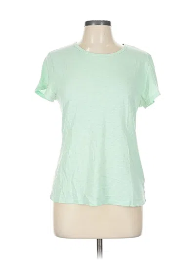 Pre-owned J.crew Factory Store Short Sleeve T-shirt In Green