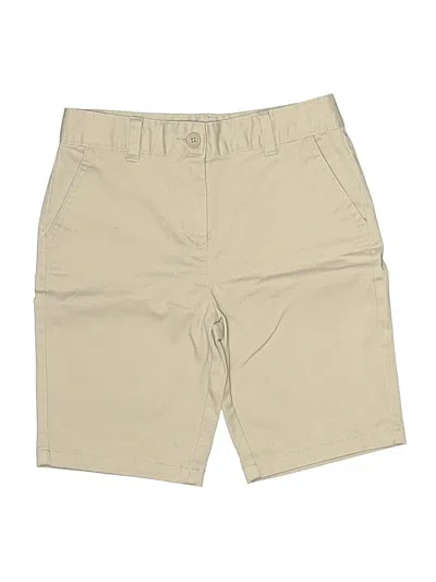 Pre-owned Wonder Nation Kids' Khaki Shorts In Brown