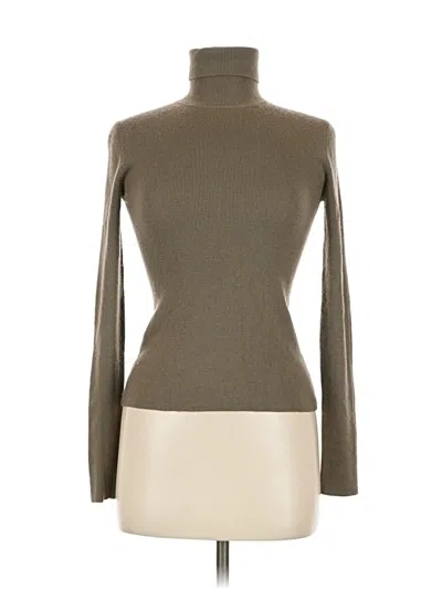 Pre-owned Michael Kors Turtleneck Sweater In Brown
