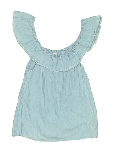 Pre-owned Gap Kids' Sleeveless Blouse In Blue