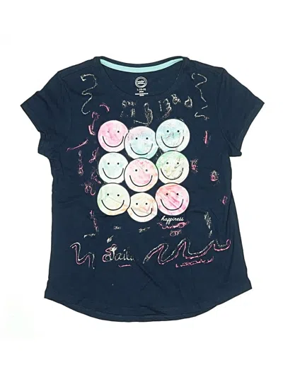 Pre-owned Wonder Nation Kids' Short Sleeve T-shirt In Blue