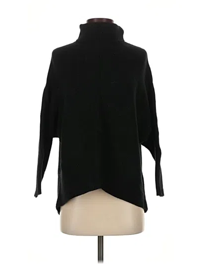 Pre-owned Unbranded Turtleneck Sweater In Black