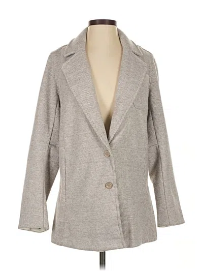 Pre-owned Pilcro Blazer Jacket In Gray