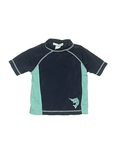 Pre-owned Janie And Jack Babies' Rash Guard In Blue