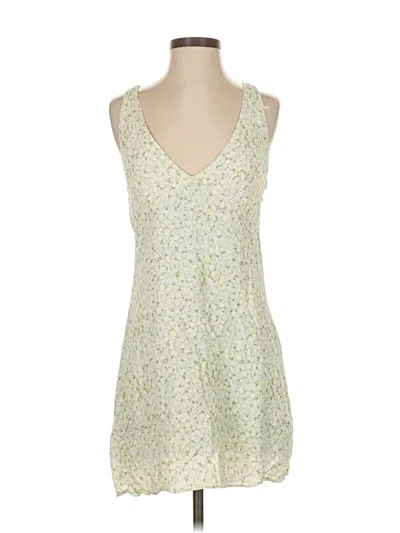 Pre-owned Sun-deh Casual Dress In Green