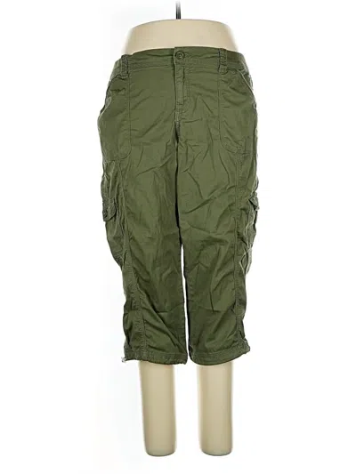 Pre-owned Style & Co Cargo Pants In Green