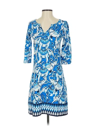 Pre-owned Hatley Casual Dress In Blue