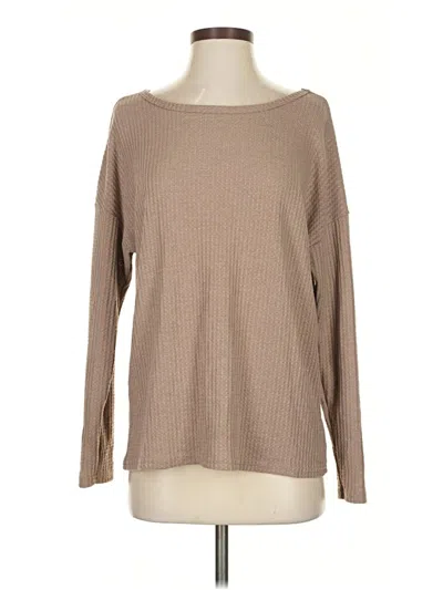 Pre-owned Unbranded Pullover Sweater In Brown