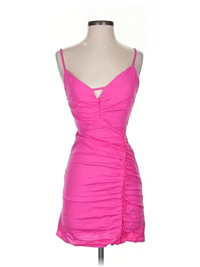 Zara Cocktail Dress In Pink