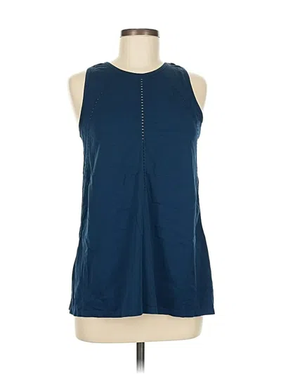 Pre-owned Athleta Sleeveless T-shirt In Blue