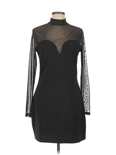 Pre-owned H&m Cocktail Dress In Black