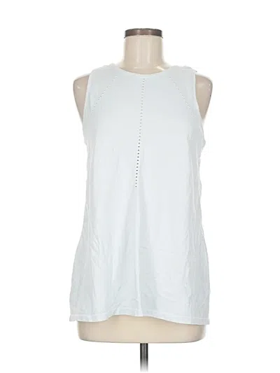 Pre-owned Athleta Sleeveless T-shirt In Silver