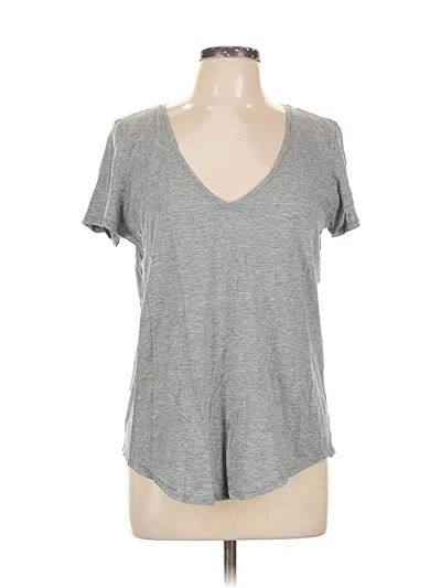 Pre-owned Lululemon Athletica Short Sleeve T-shirt In Gray