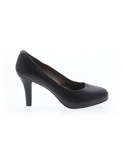 Pre-owned Geox Respira Heels In Black