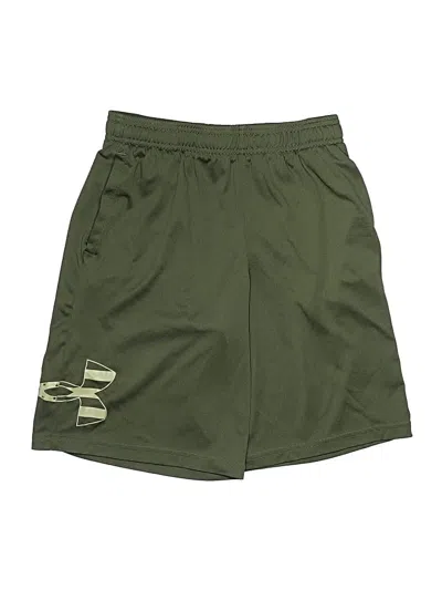 Pre-owned Under Armour Kids' Athletic Shorts In Green