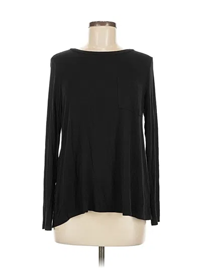 Pre-owned Abs Allen Schwartz Long Sleeve T-shirt In Black