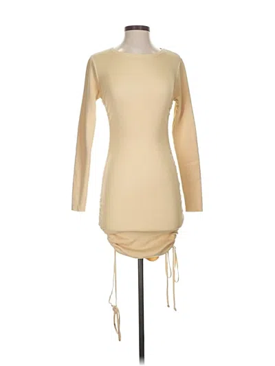 Pre-owned Lioness Casual Dress In Brown