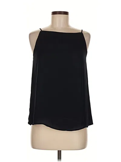 Pre-owned Ann Taylor Loft Tank Top Black Halter Neckline Tops