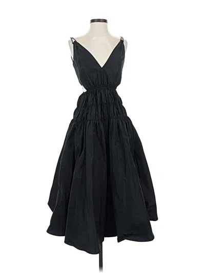 Pre-owned Maje Cocktail Dress In Black