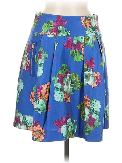 Pre-owned Maeve Casual Skirt In Blue