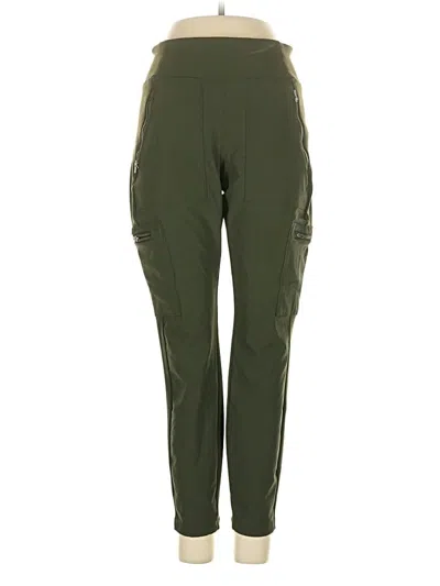 Pre-owned Athleta Cargo Pants In Green