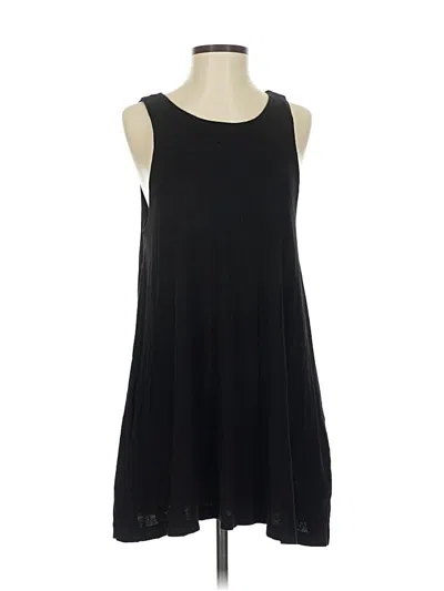 Pre-owned H&m Casual Dress In Black