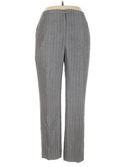Pre-owned Tahari Dress Pants In Gray