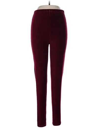 Pre-owned Chaus Sport Casual Pants In Burgundy