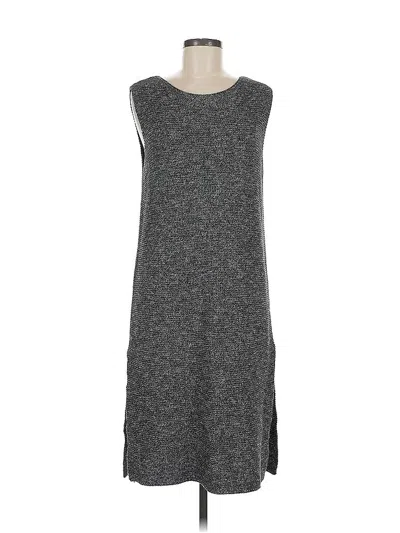Pre-owned Max Studio Casual Dress In Gray